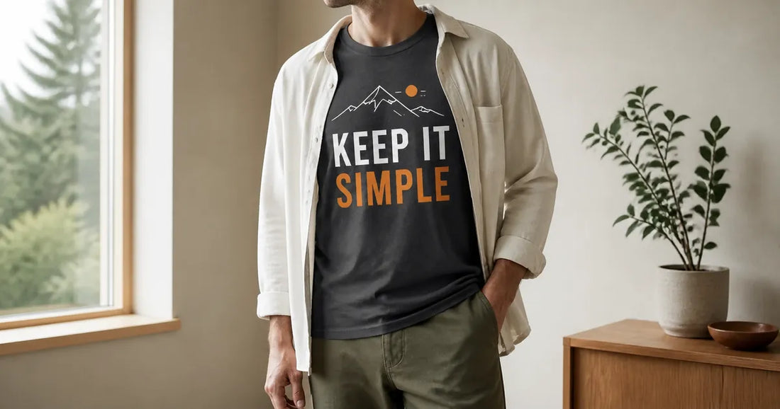 How to Style Graphic T-Shirts in a Minimalist Wardrobe