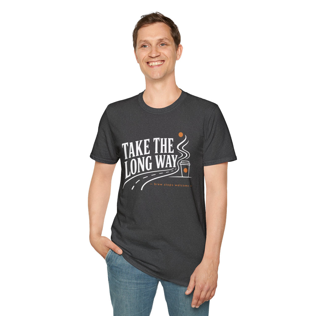 Take The Long Way Coffee Road Trip T-Shirt