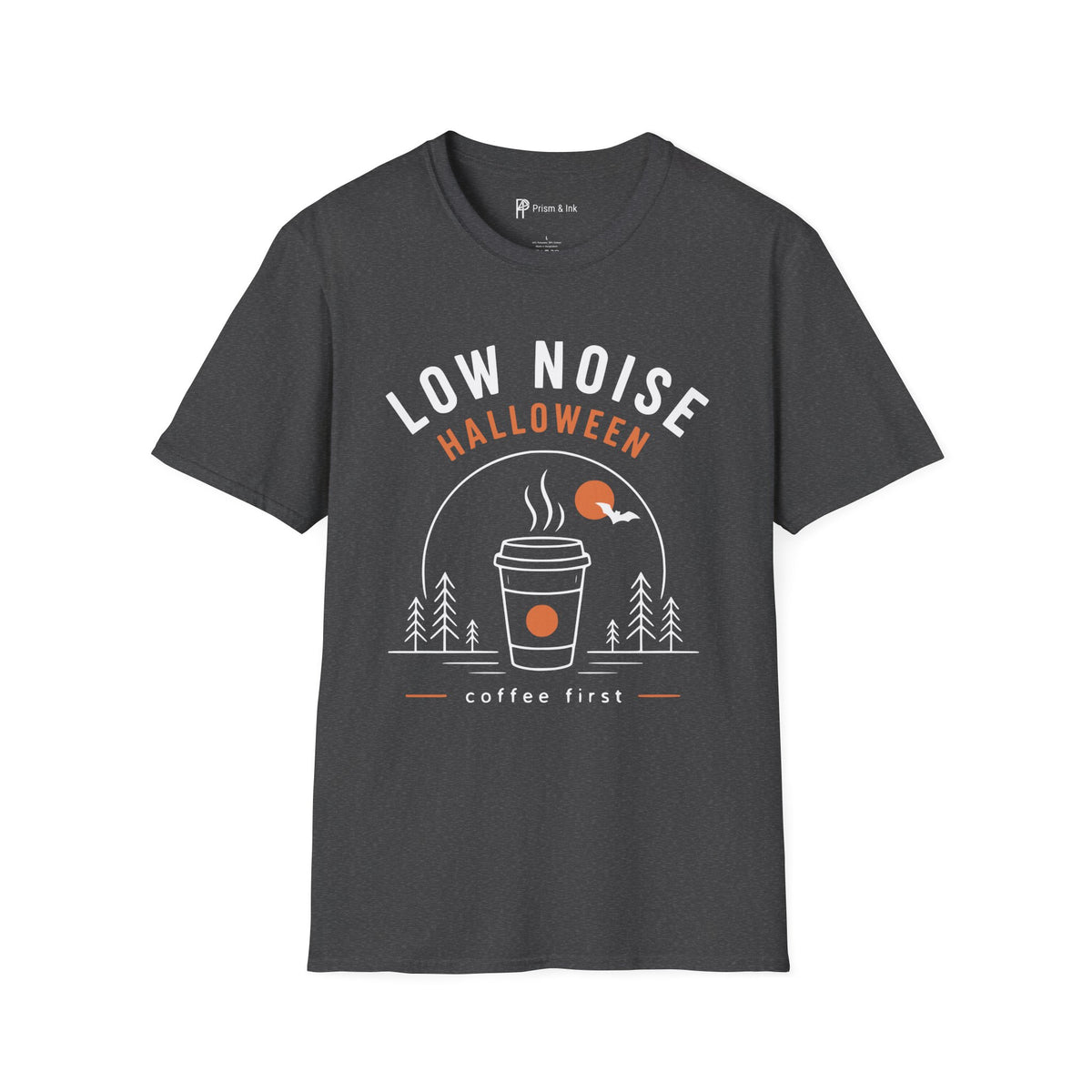 Low Noise Halloween Coffee First T-Shirt