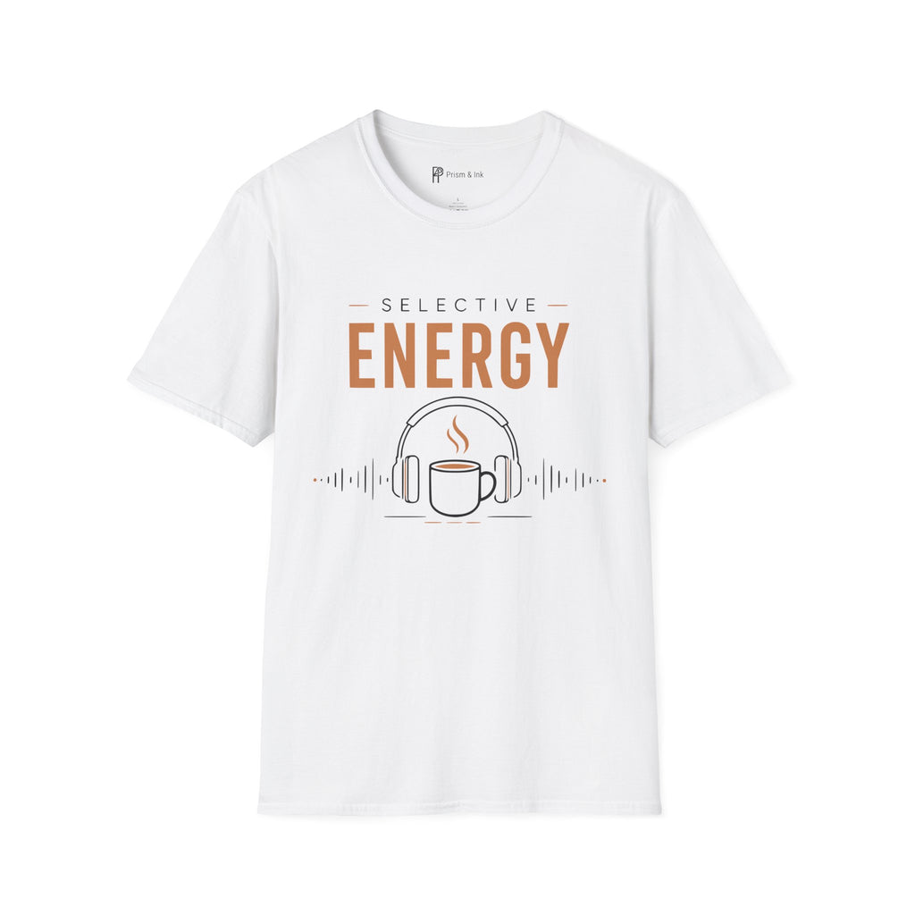 Selective Energy Coffee Headphones T-Shirt