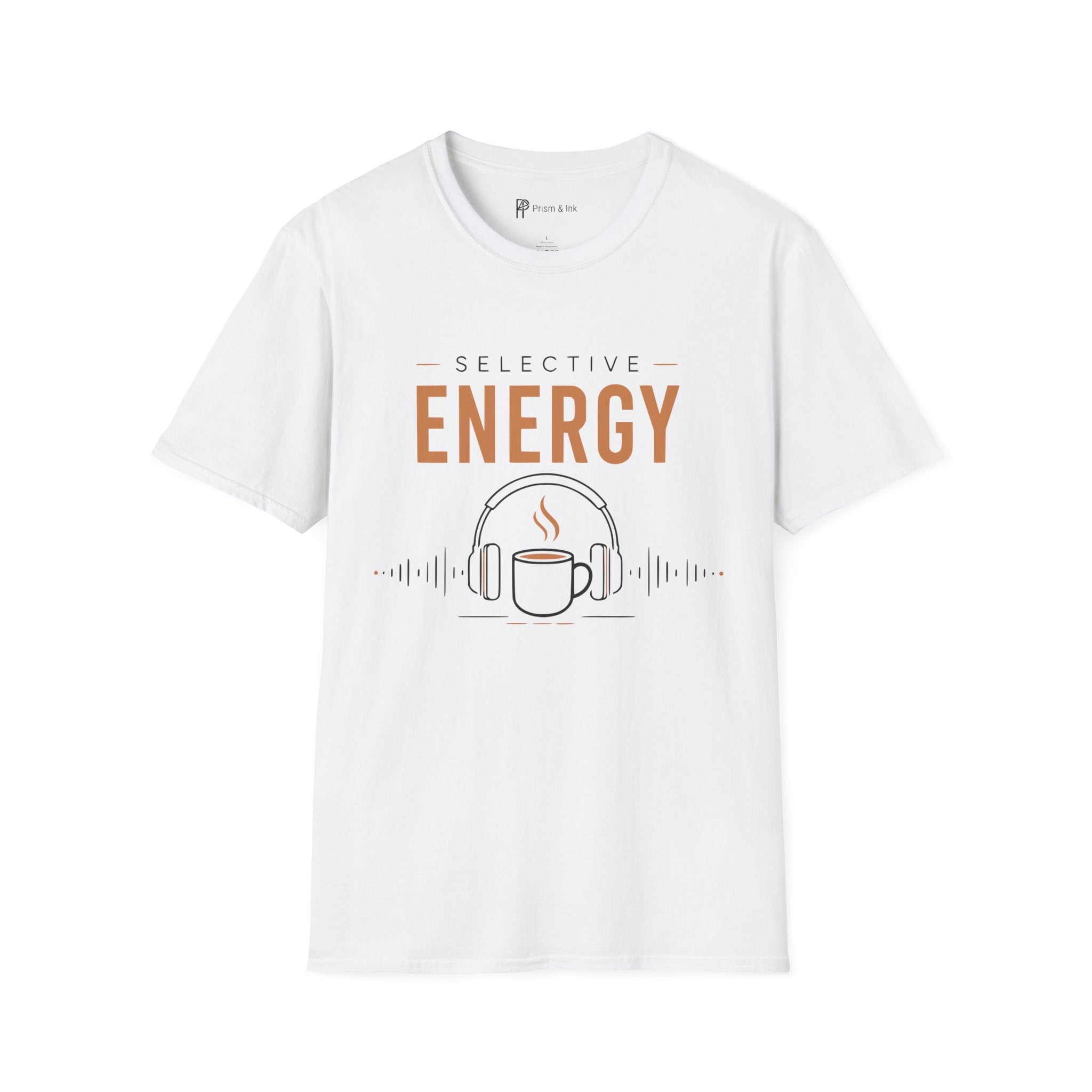 Selective Energy Coffee Headphones T-Shirt