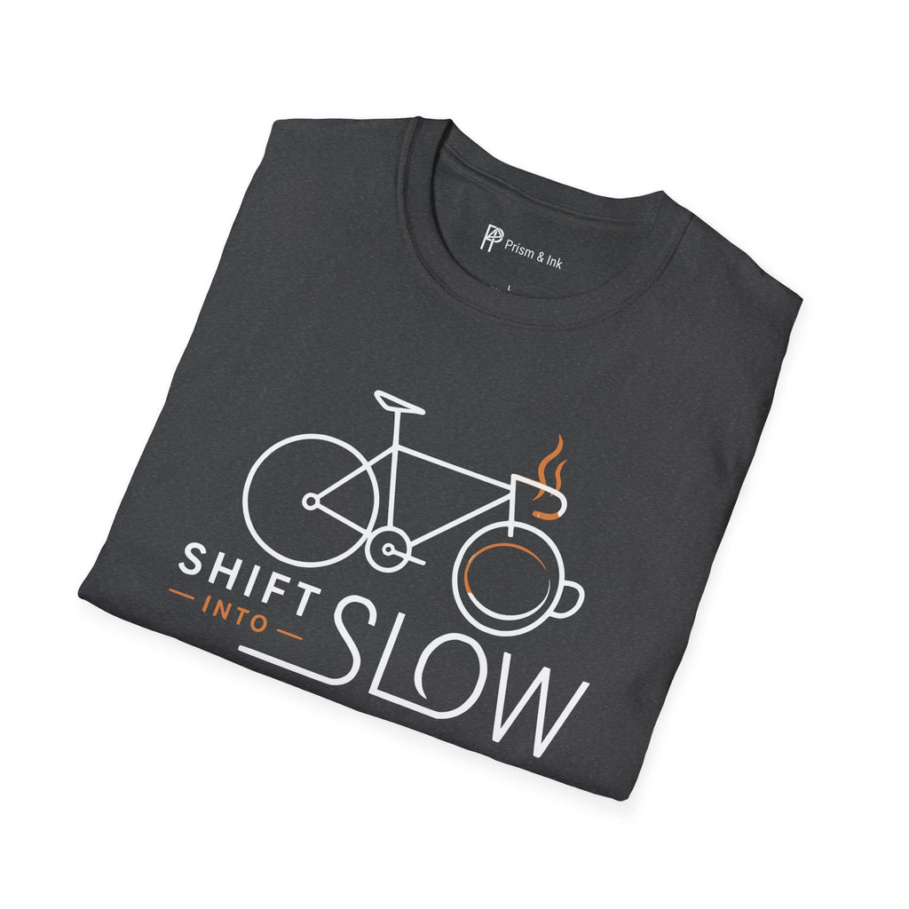 Shift Into Slow Cycling Coffee T-Shirt