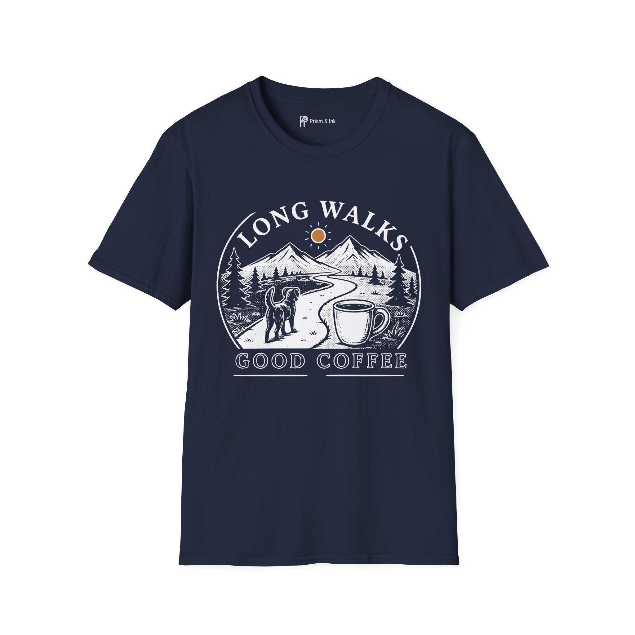 Long Walks & Good Coffee T-Shirt