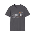 Offline Feels Right Roadtrip Coffee T-Shirt