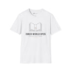 Inner World Open Minimalist Book Lover T-Shirt