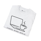 Coffee Work Repeat T-Shirt