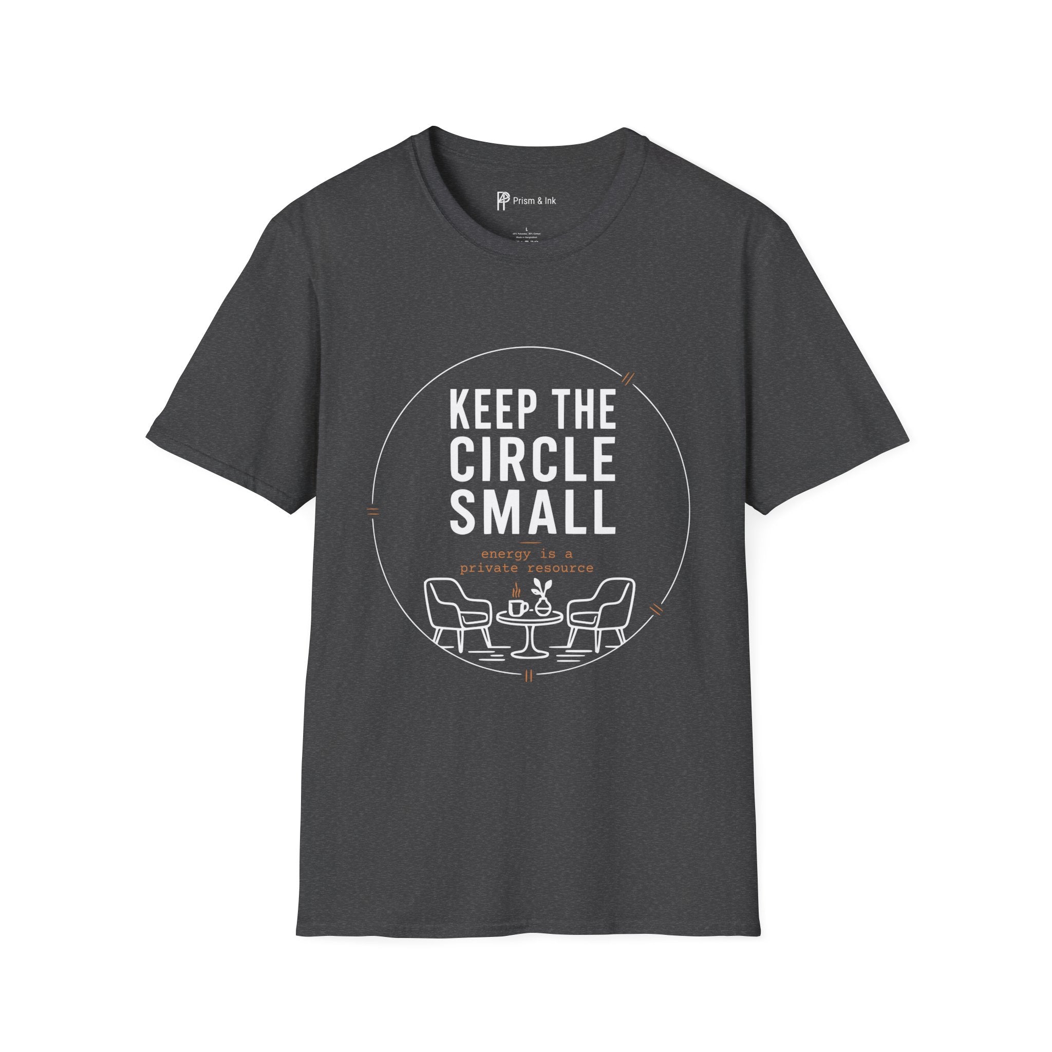 Keep The Circle Small Introvert Coffee T-Shirt