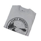 Early Mornings Coffee & Quiet Water T-Shirt