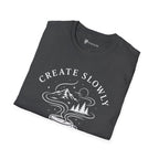 Create Slowly Fueled by Coffee T-Shirt