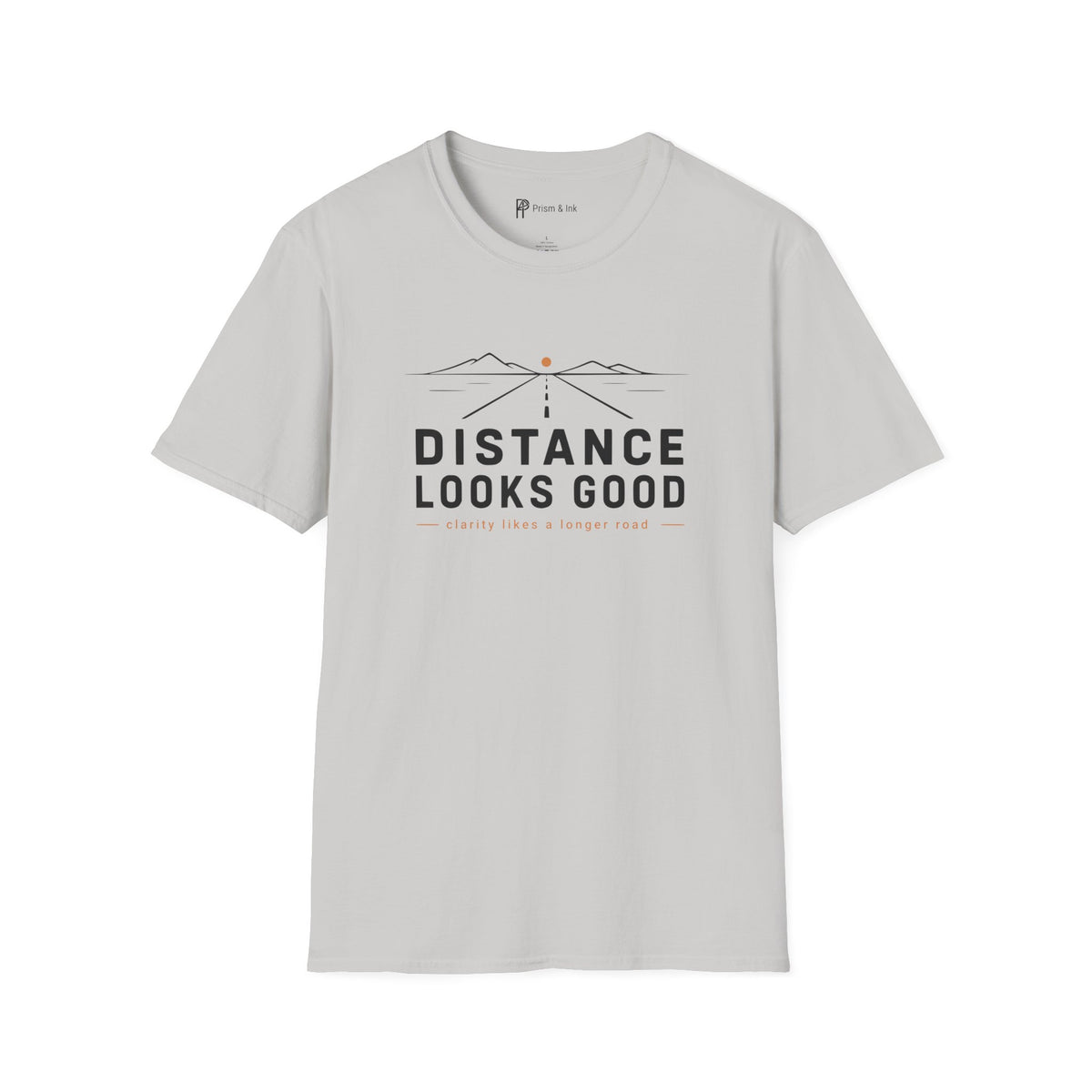 Distance Looks Good Minimalist Road Trip T-Shirt