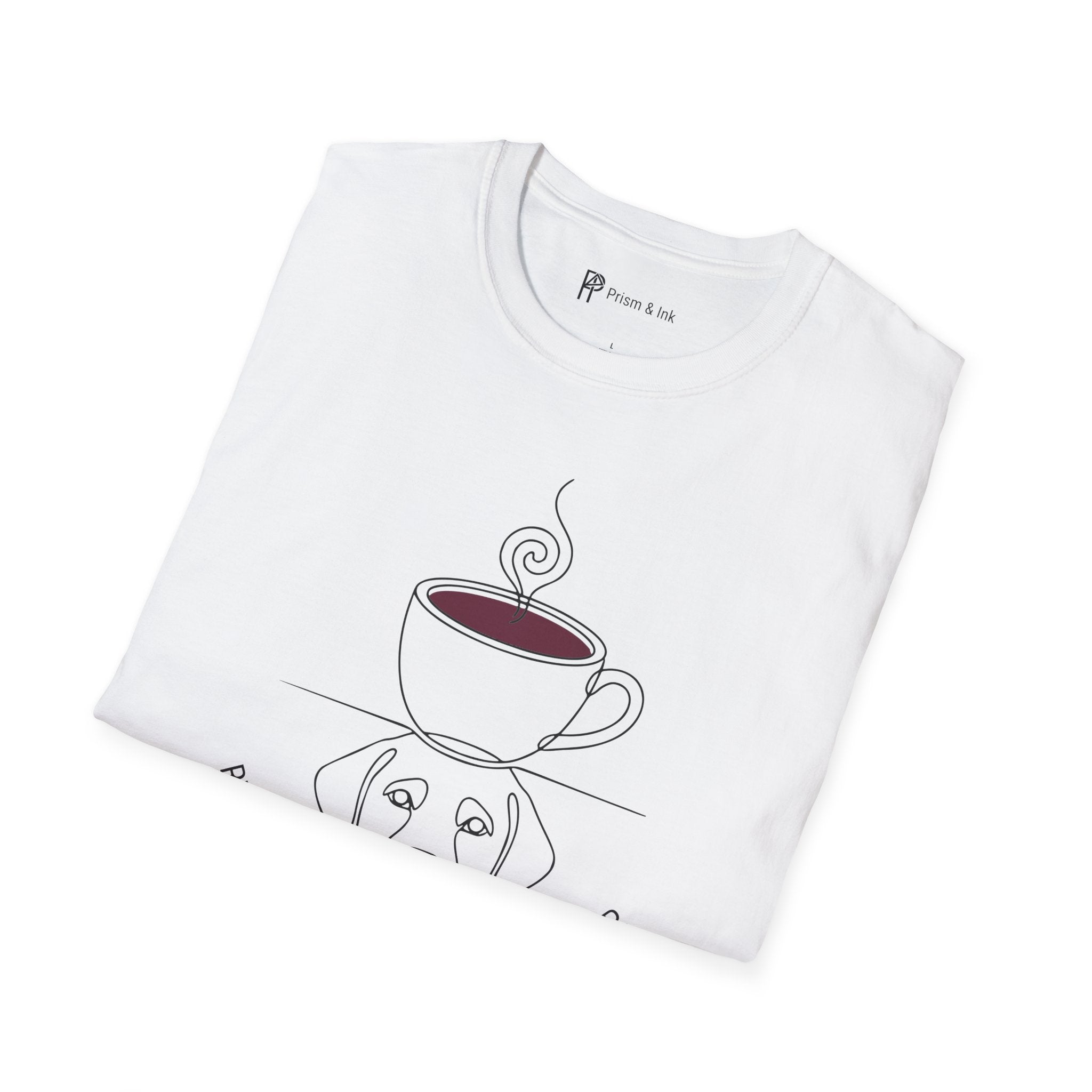Reflecting on Love Dog Coffee T-Shirt