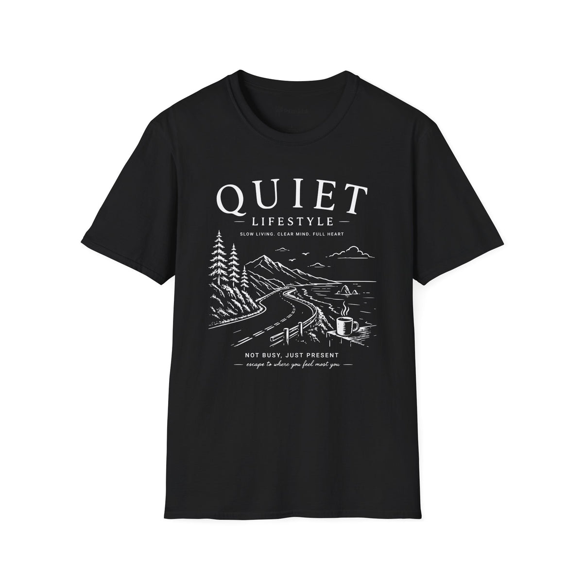Quiet Lifestyle Coastal Road Coffee T-Shirt