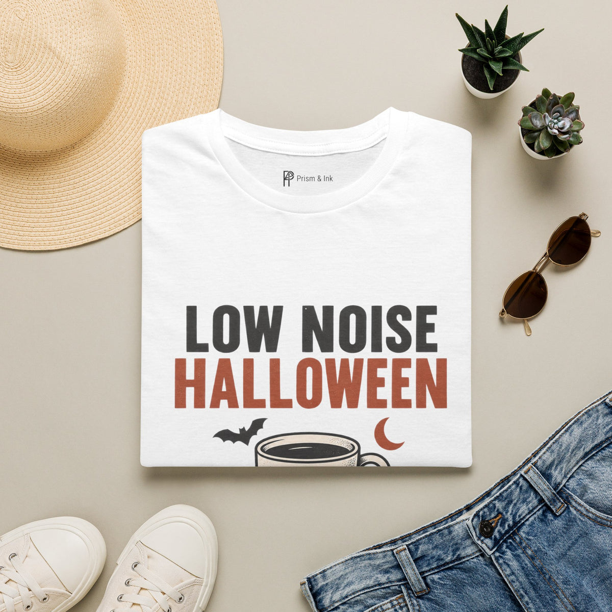 Low Noise Halloween Coffee T-Shirt