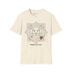 Pattern of Love Minimalist Dog & Coffee Bean T-Shirt
