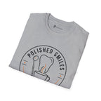 Polished Smiles Slow Sip Dentist Coffee T-Shirt