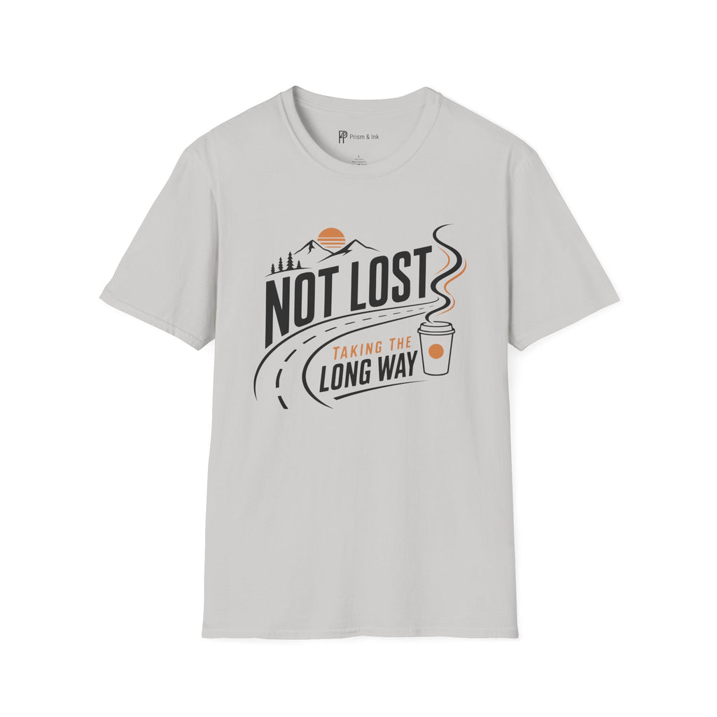Not Lost Taking The Long Way Coffee T-Shirt