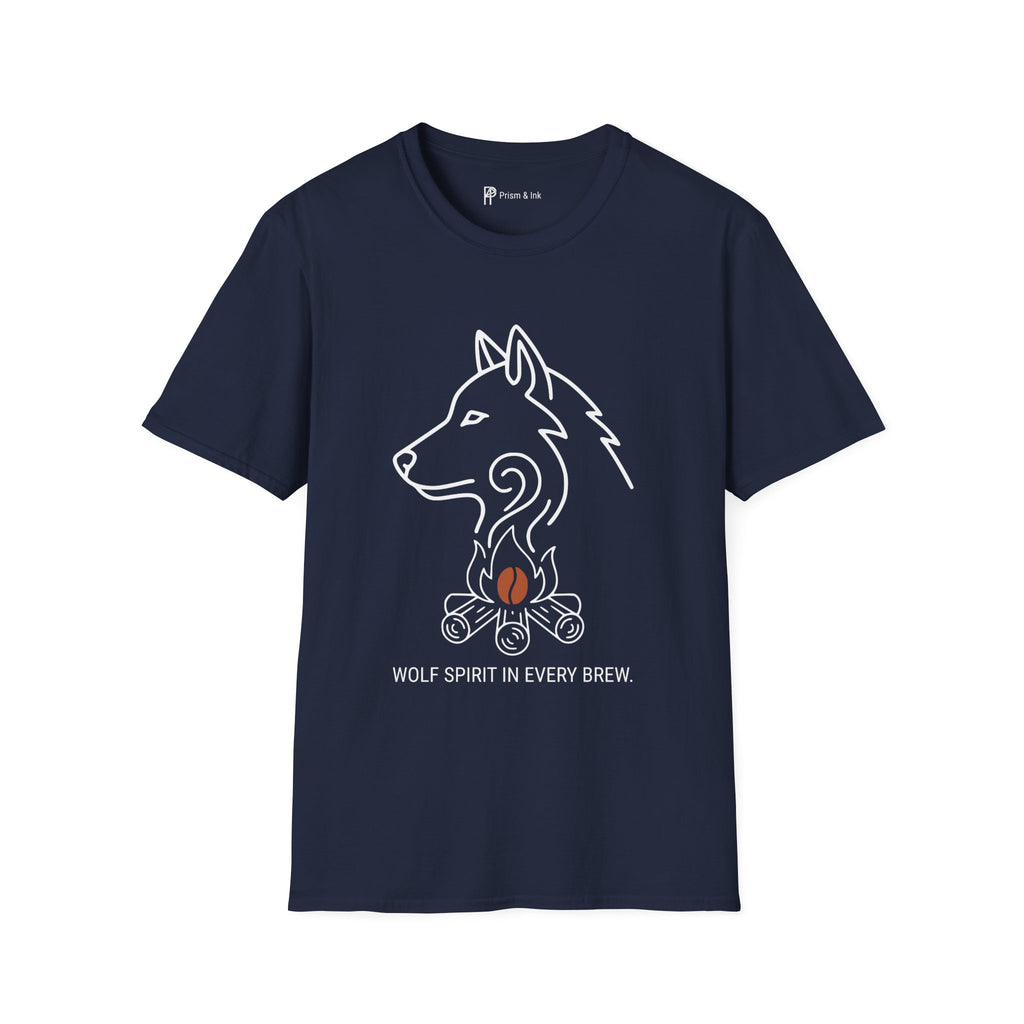 Wolf Spirit in Every Brew T-Shirt