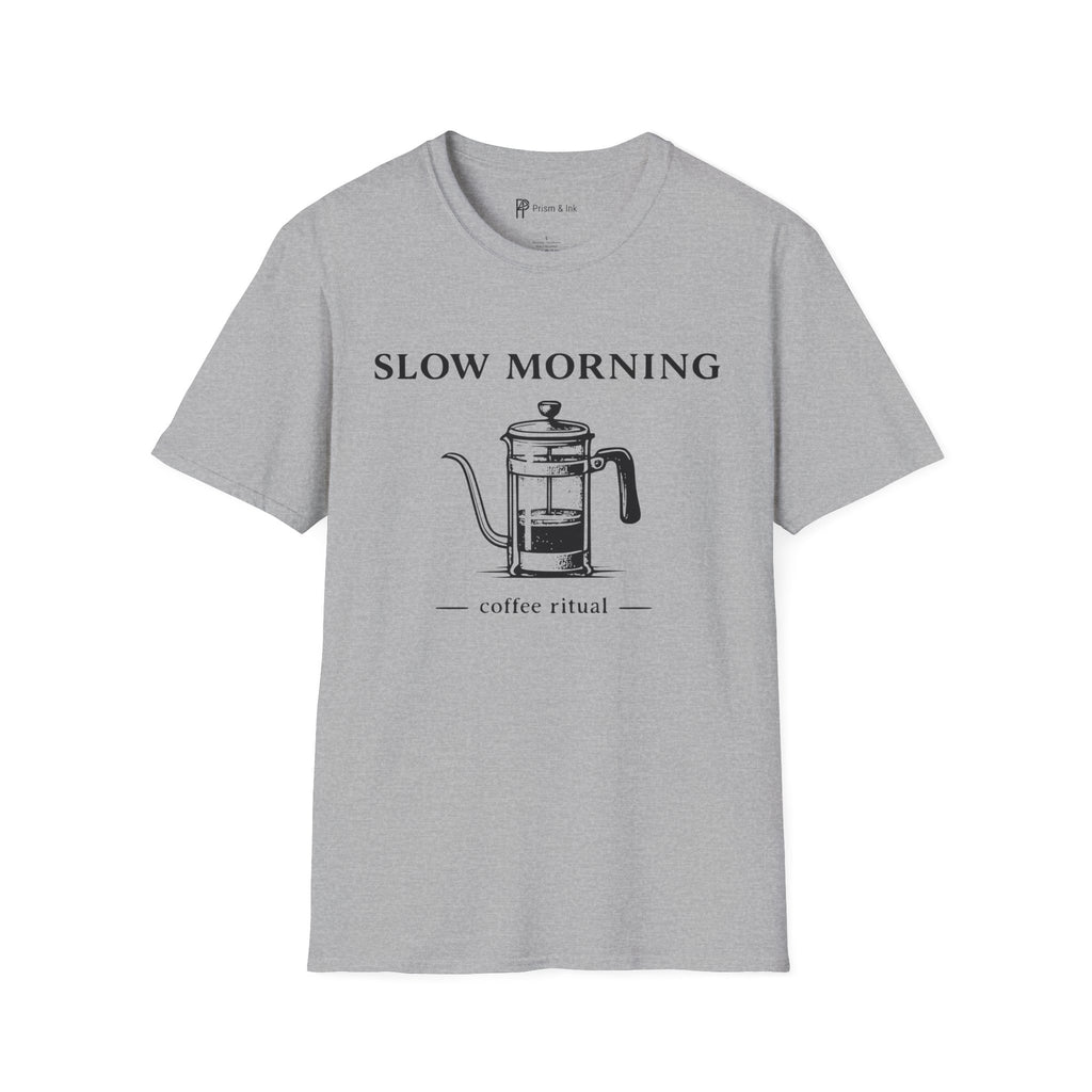 Slow Morning Coffee Ritual T-Shirt