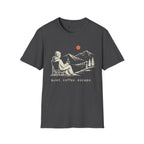 Quiet Coffee Escape Mountain Camping T-Shirt