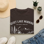 Quiet Lake Morning Cabin T-Shirt