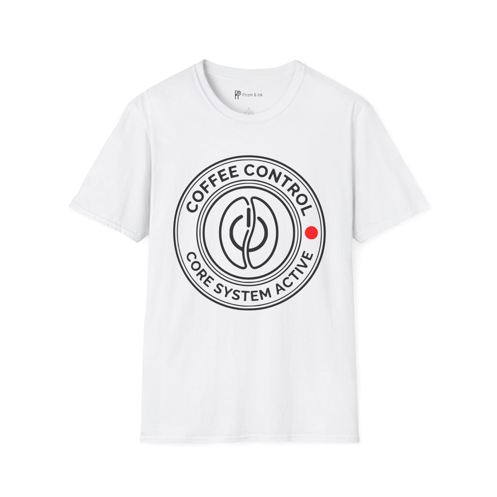 Coffee Control T-Shirt — Power Bean Core System Active Graph
