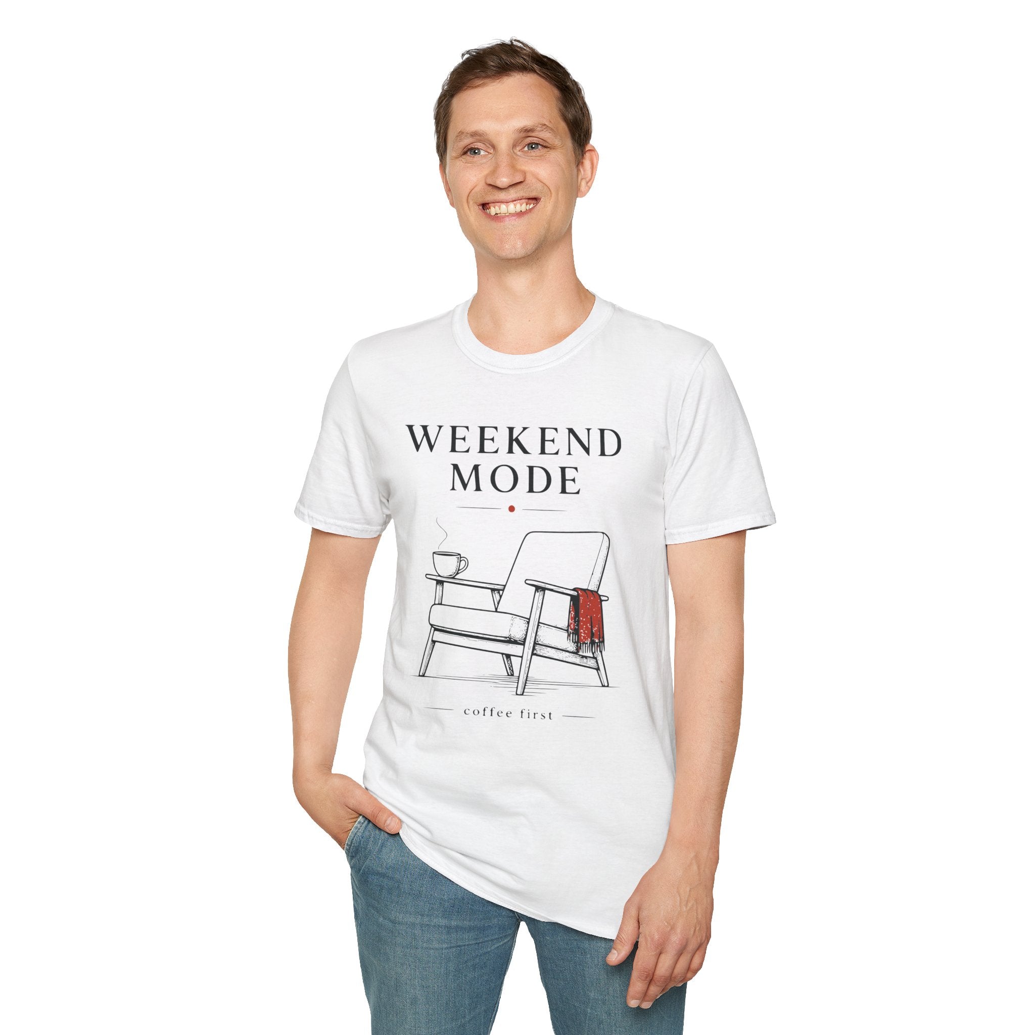 Weekend Mode Coffee First T-Shirt