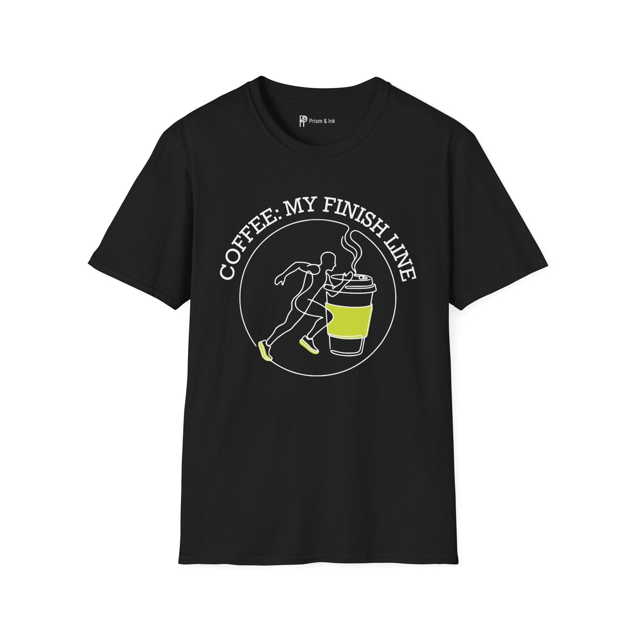 Coffee My Finish Line Running T-Shirt