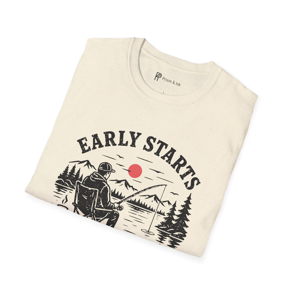 Early Starts Coffee & Quiet Water T-Shirt