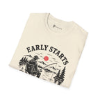 Early Starts Coffee & Quiet Water T-Shirt