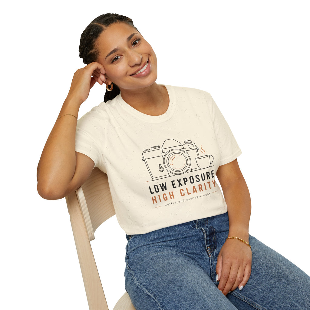 Low Exposure High Clarity Photographer Coffee T-Shirt