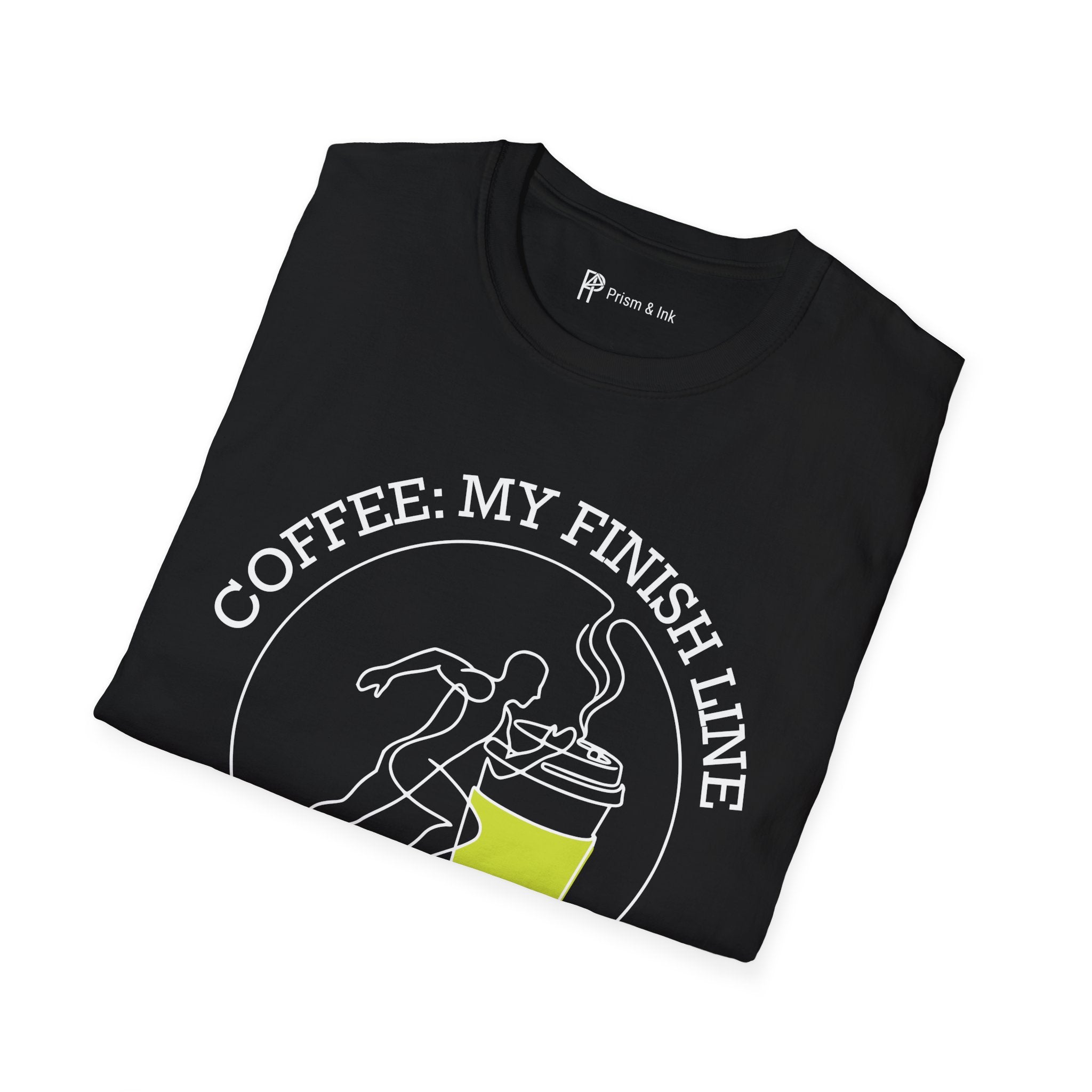 Coffee My Finish Line Running T-Shirt