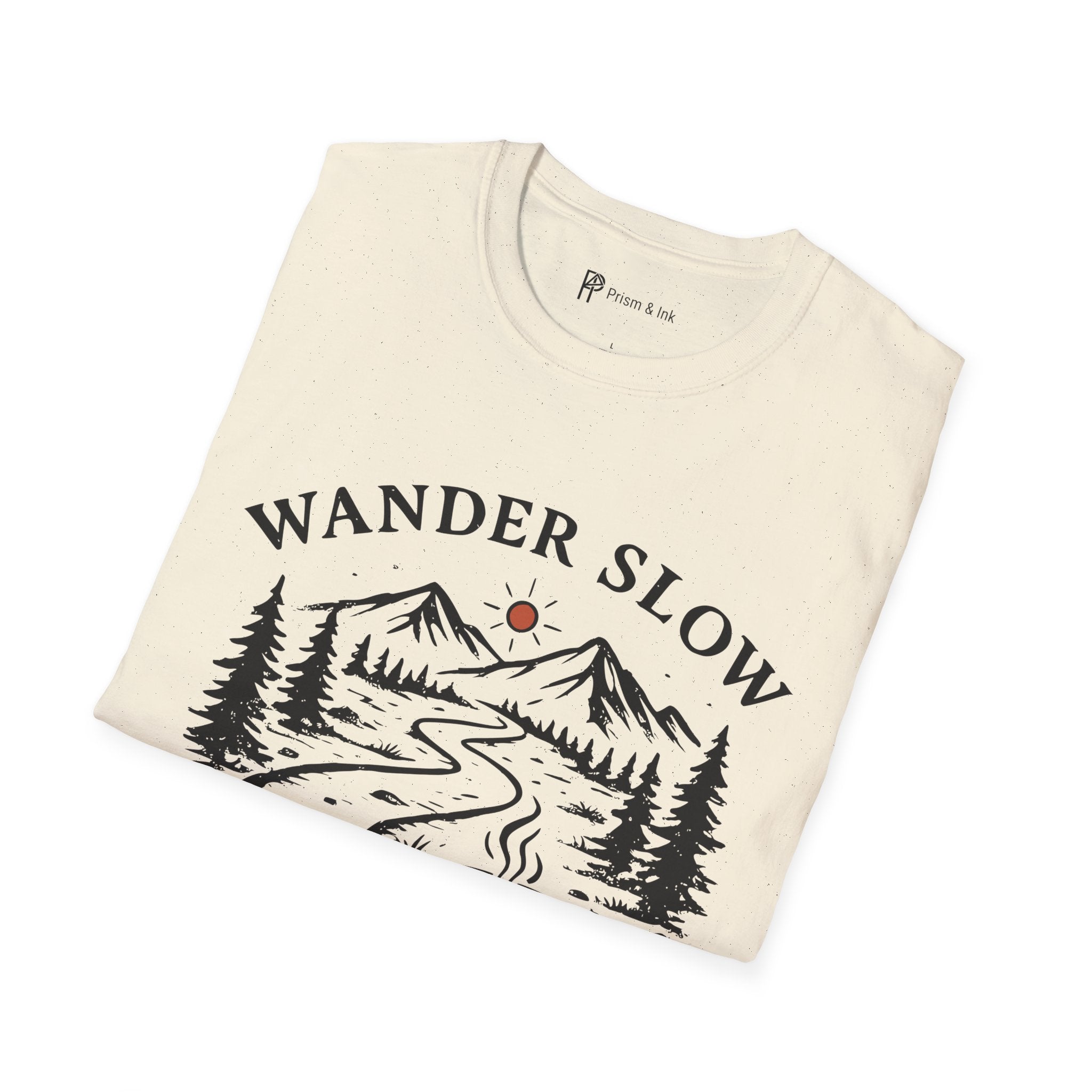 "Wander Slow" Mountain Trail T-Shirt