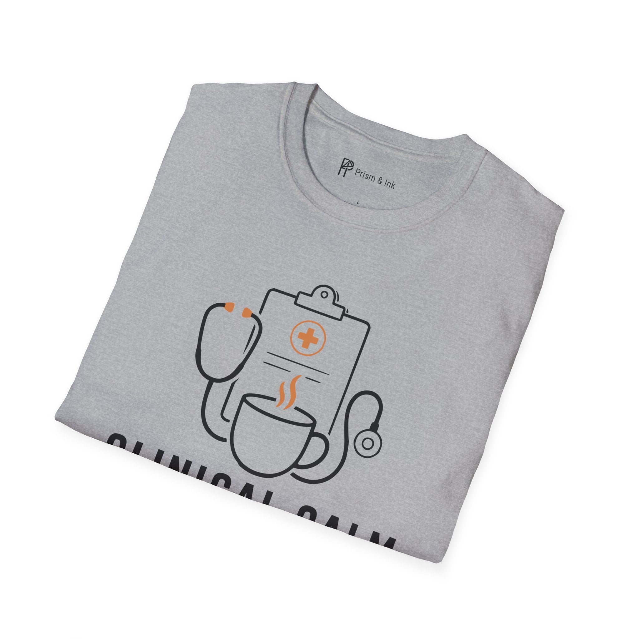 Clinical Calm Sharp Calls Healthcare Coffee T-Shirt