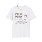 Walks Before Words Dog Coffee T-Shirt