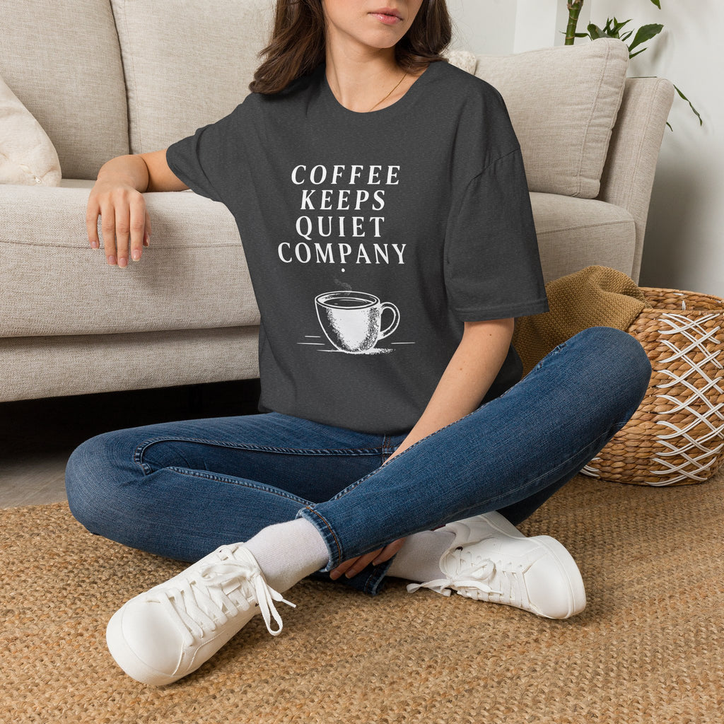 Coffee Keeps Quiet Company T-Shirt
