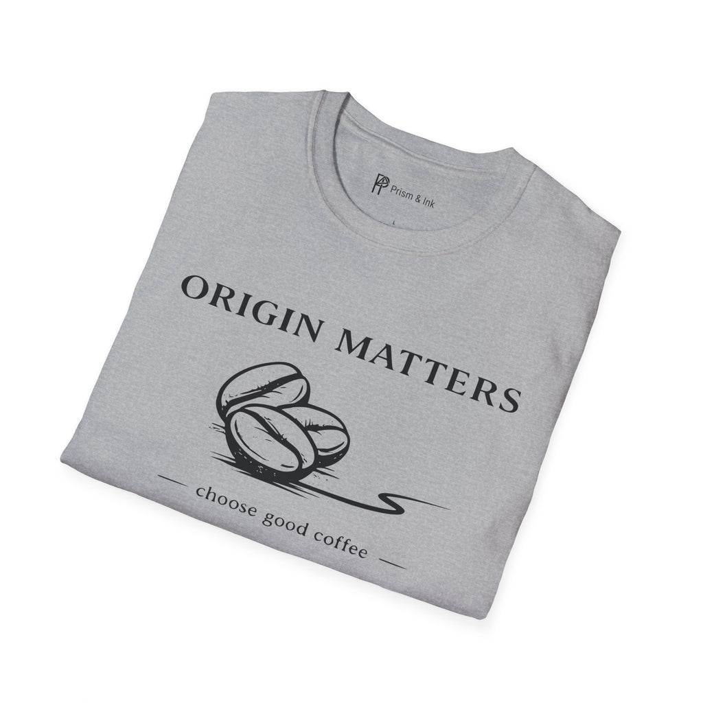 Origin Matters Coffee Bean T-Shirt
