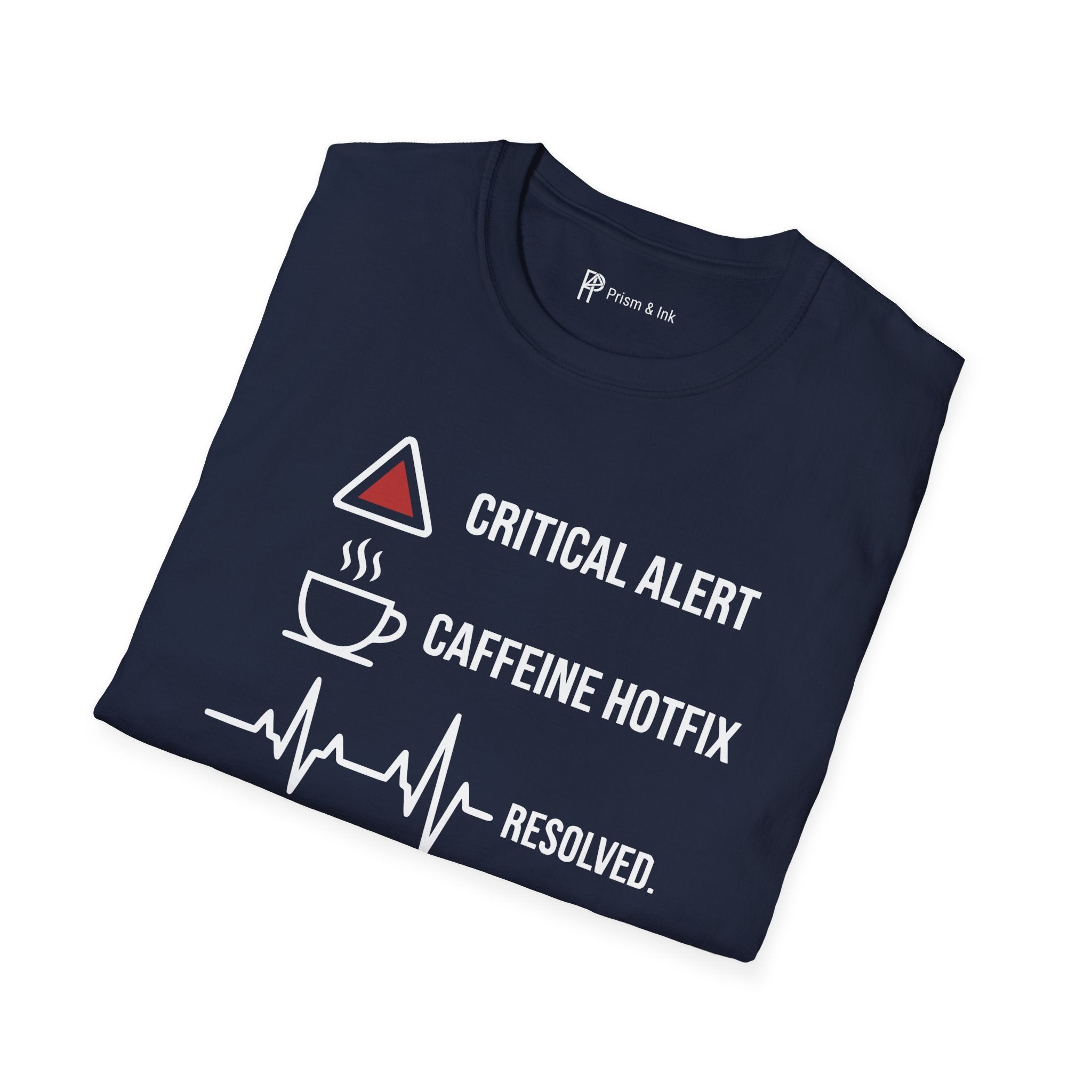 Caffeine Hotfix Programmer T-Shirt