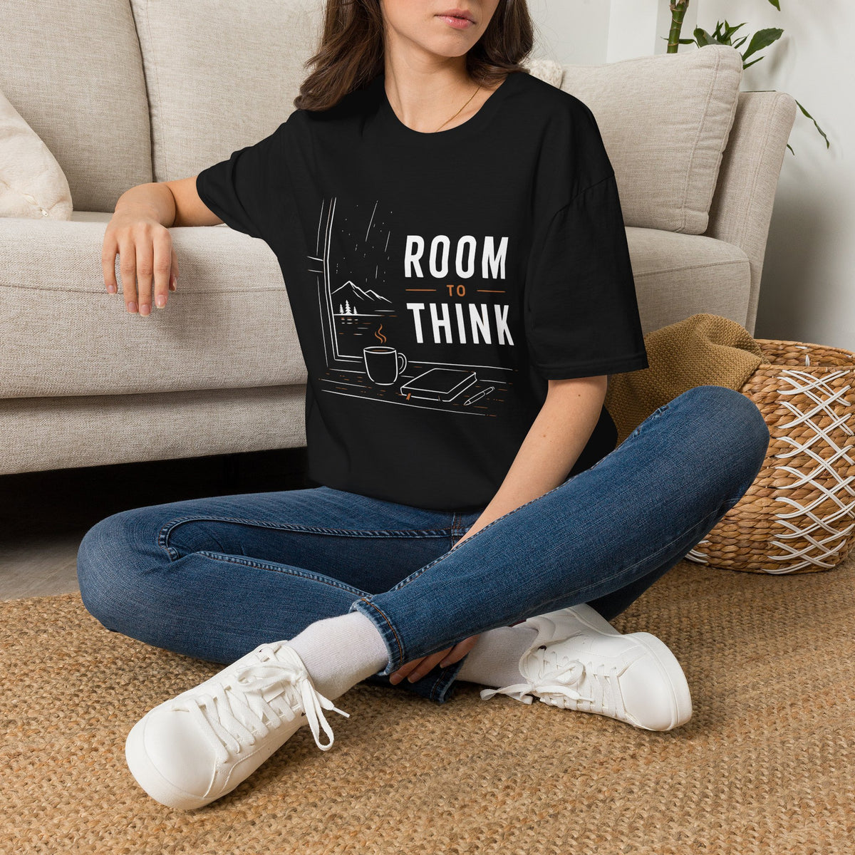 Room To Think Minimal Coffee T-Shirt