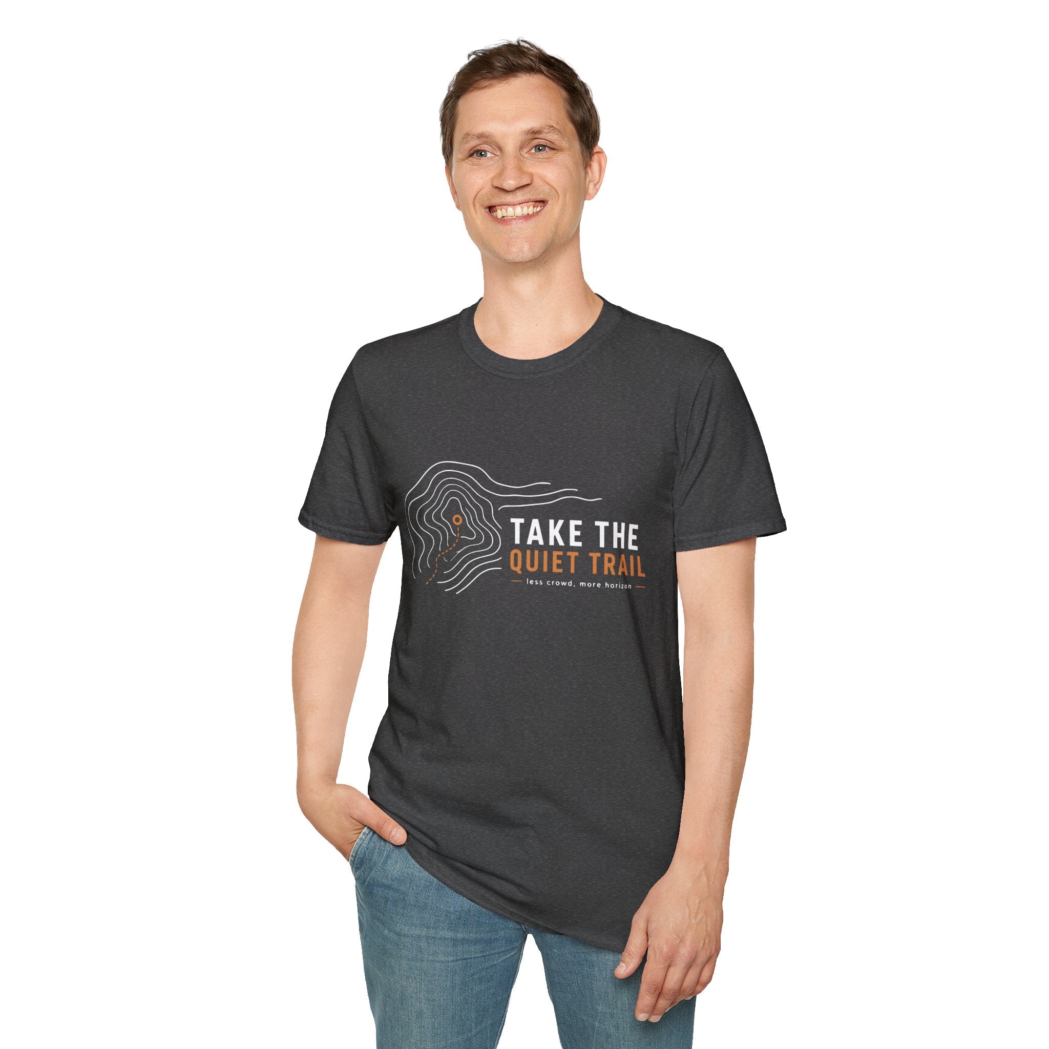 Take The Quiet Trail Minimalist Hiking T-Shirt