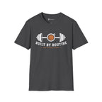 Built By Routine Strong Coffee Gym Fitness T-Shirt