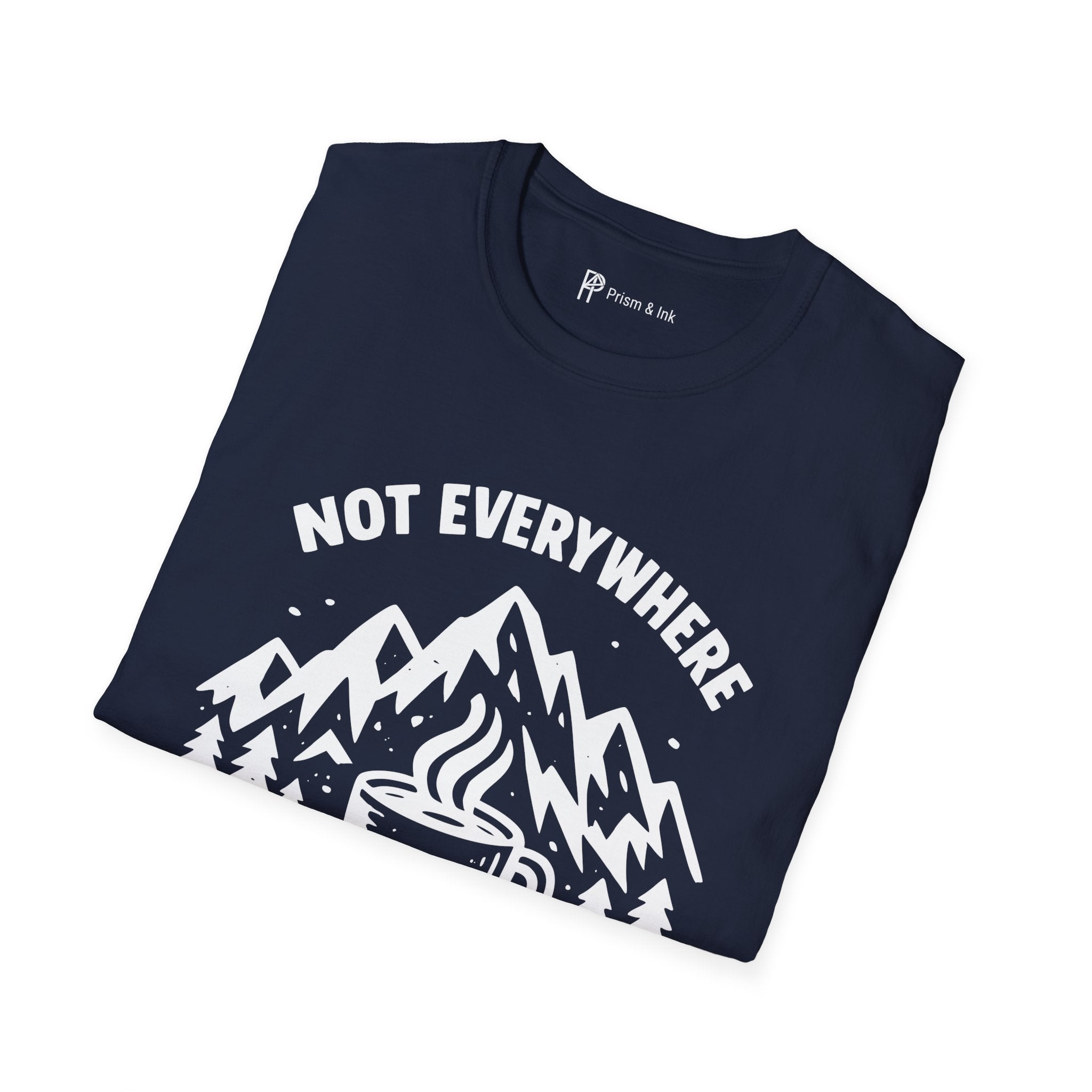 Not Everywhere But Coffee Comes With Me T-Shirt