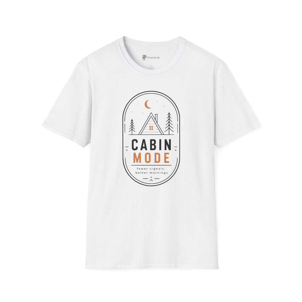 Cabin Mode Minimalist Slow Living Outdoor T-Shirt