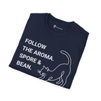 Follow the Aroma Cat Coffee T-Shirt