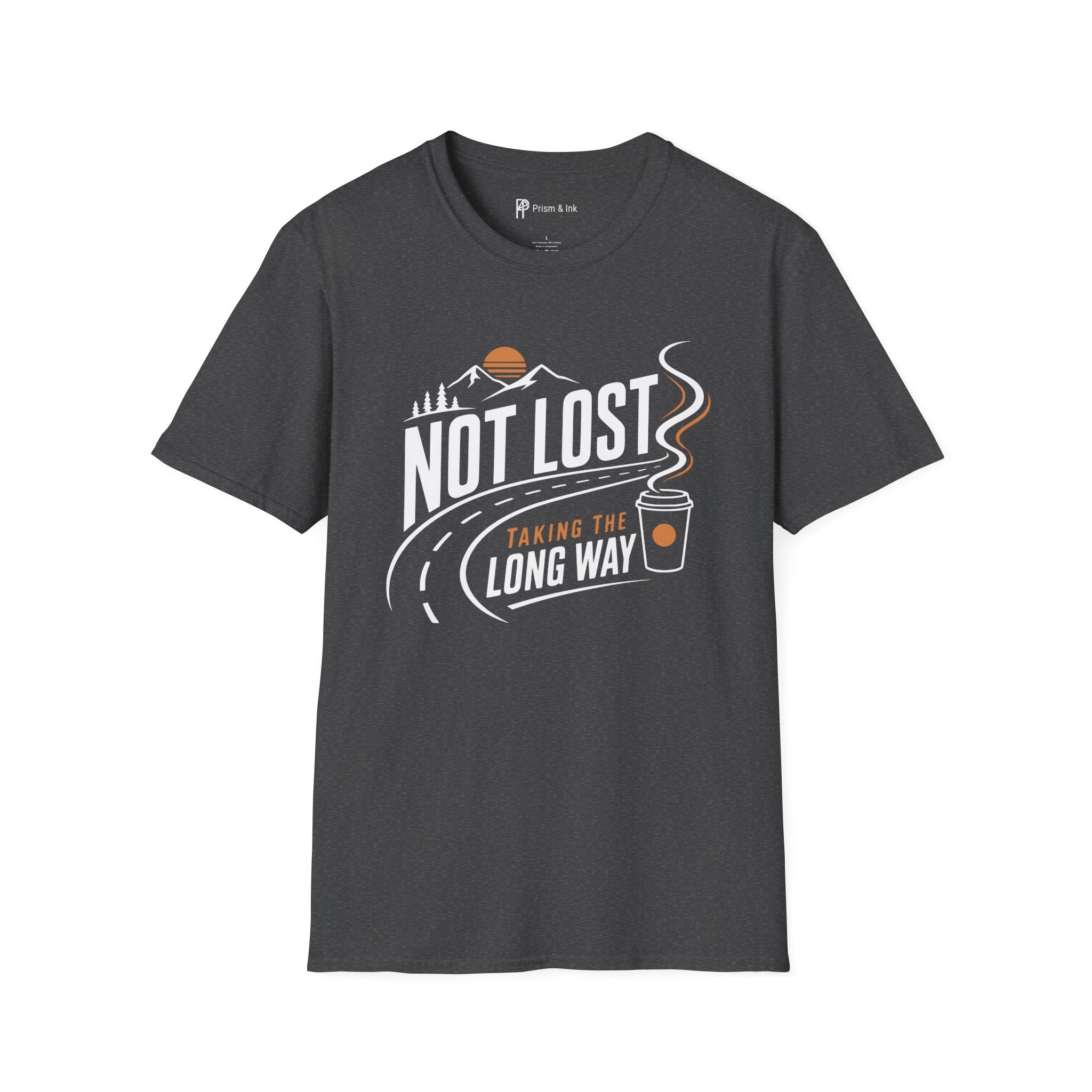 Not Lost Taking The Long Way Coffee T-Shirt