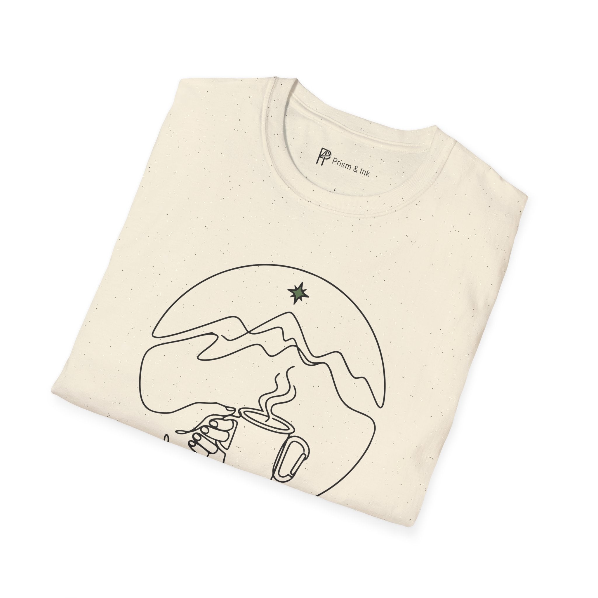 Mountain Calling Minimalist Camping Mug T-Shirt