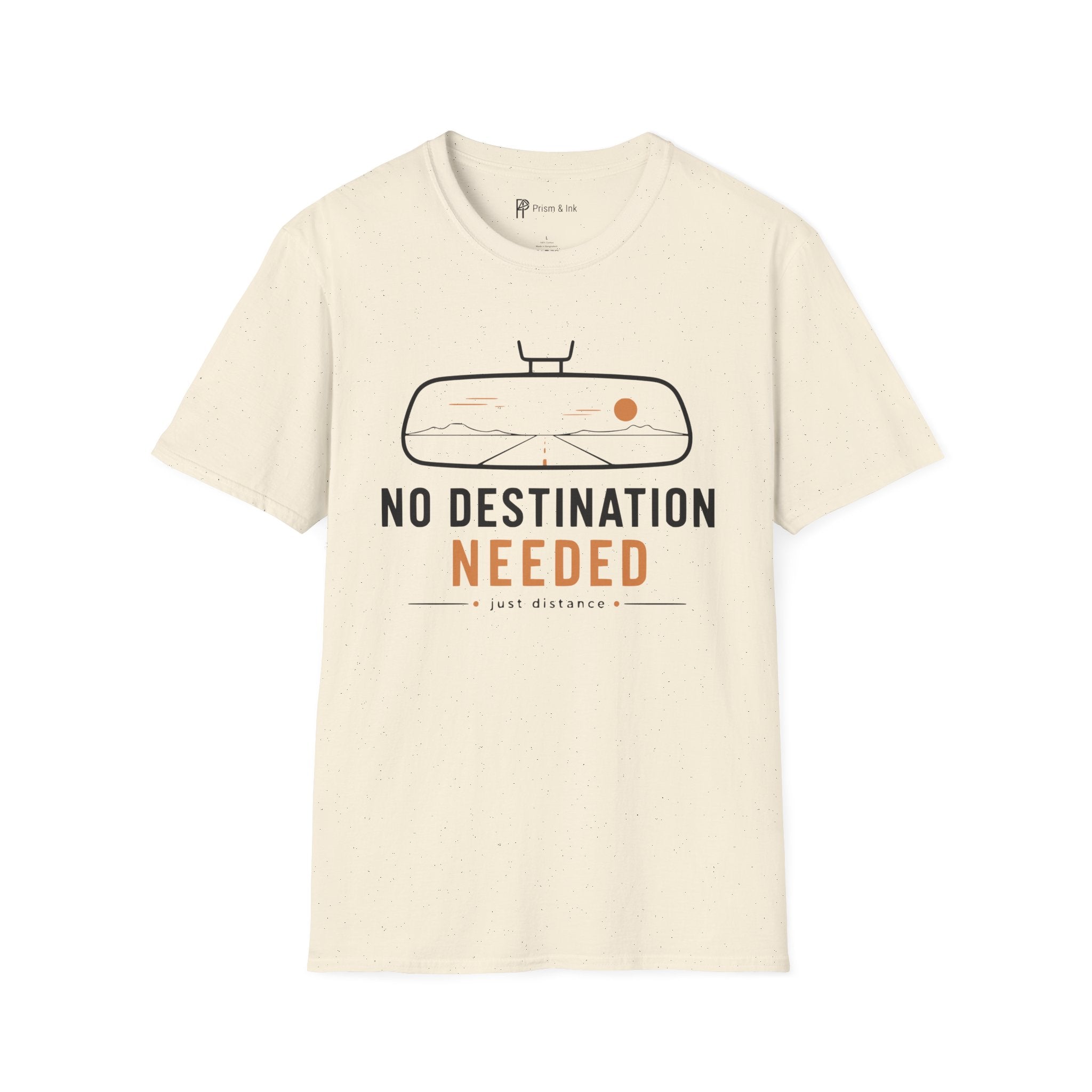 No Destination Needed Road Trip Minimalist T-Shirt