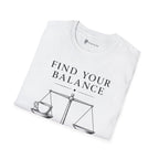 Find Your Balance Start With Coffee T-Shirt