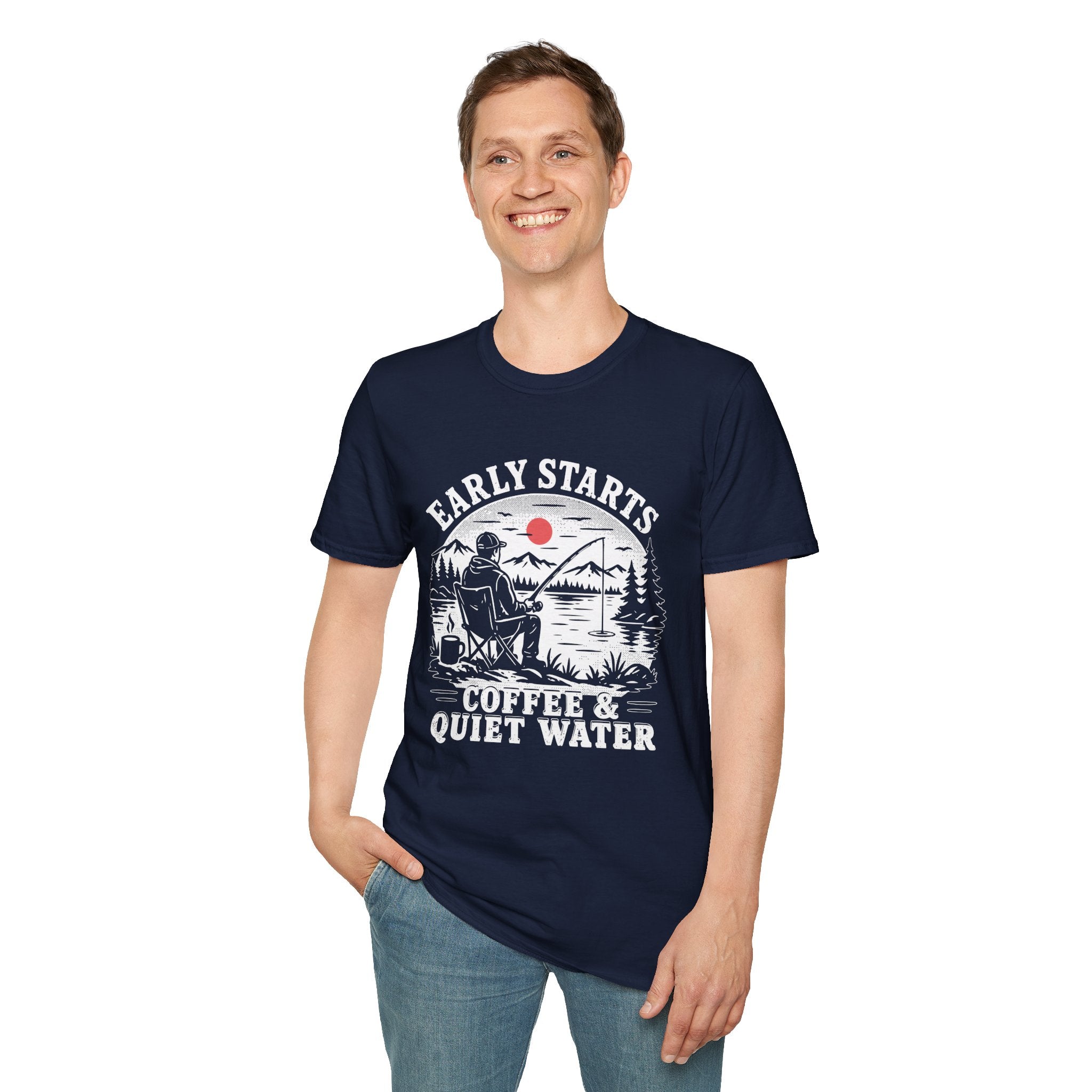 Early Starts Coffee & Quiet Water T-Shirt