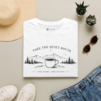 Take The Quiet Route Coffee T-Shirt