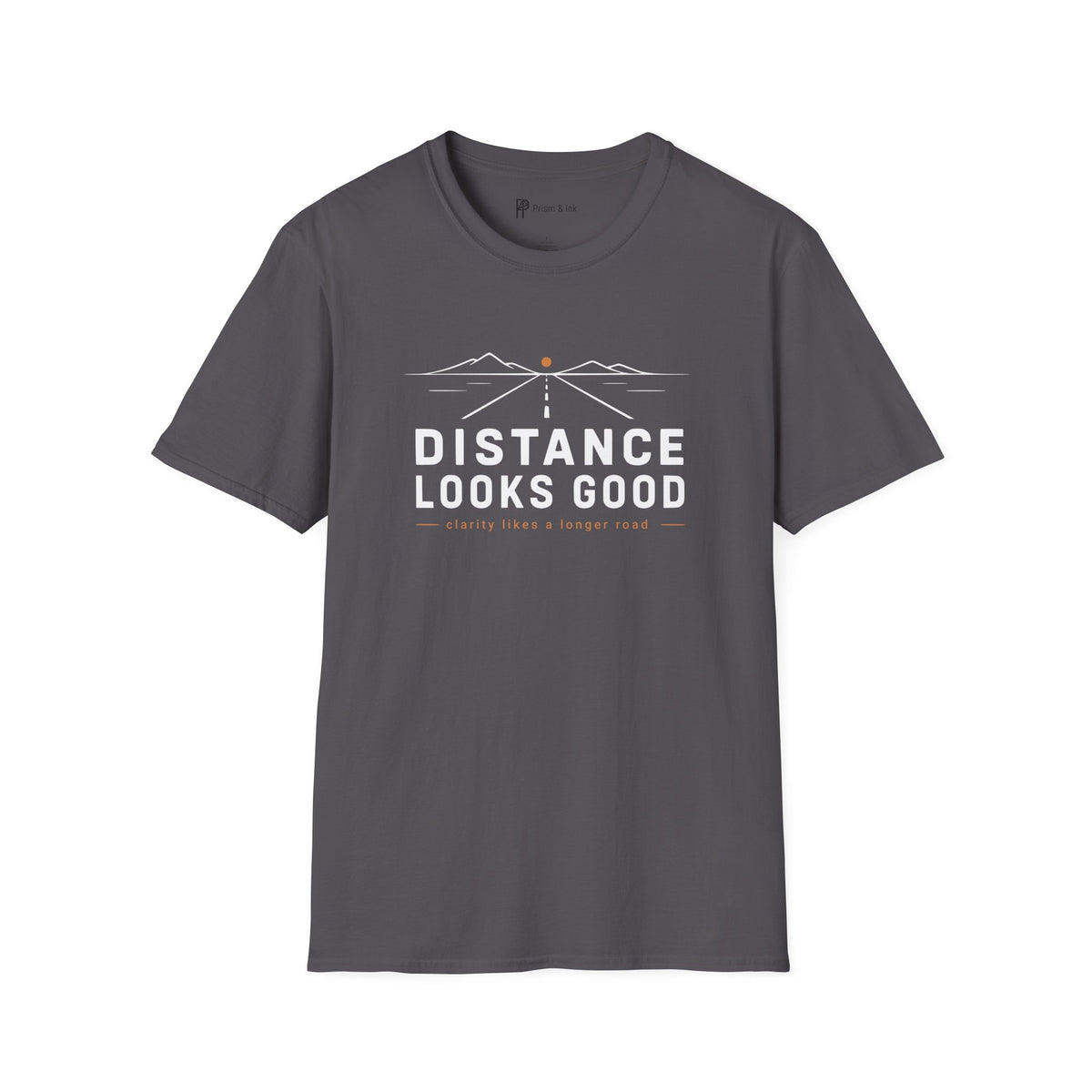 Distance Looks Good Minimalist Road Trip T-Shirt